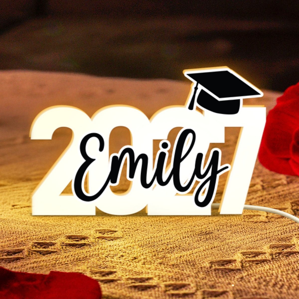 Customized Graduation Personalized Light Box - Canvasgiftco
