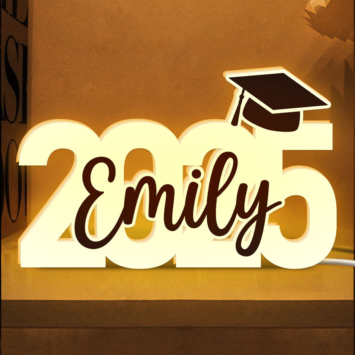 Customized Graduation Personalized Light Box - Canvasgiftco