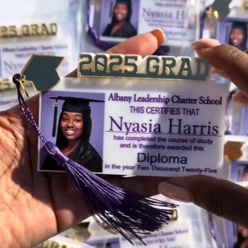 Grad Mini Diploma Favor - Canvasgiftco