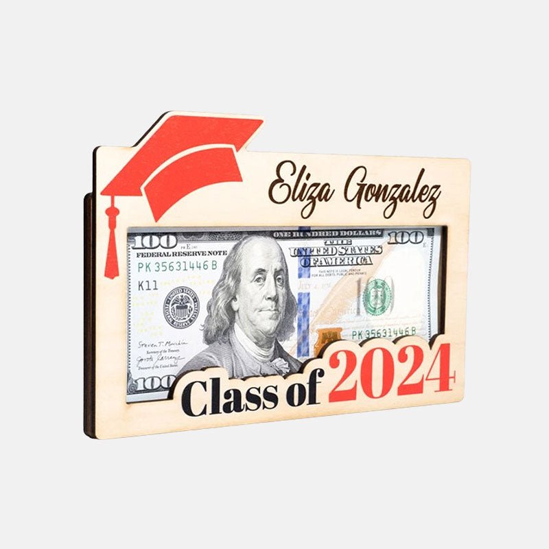 Graduation Money Holder Personalized Graduation Gift - Canvasgiftco