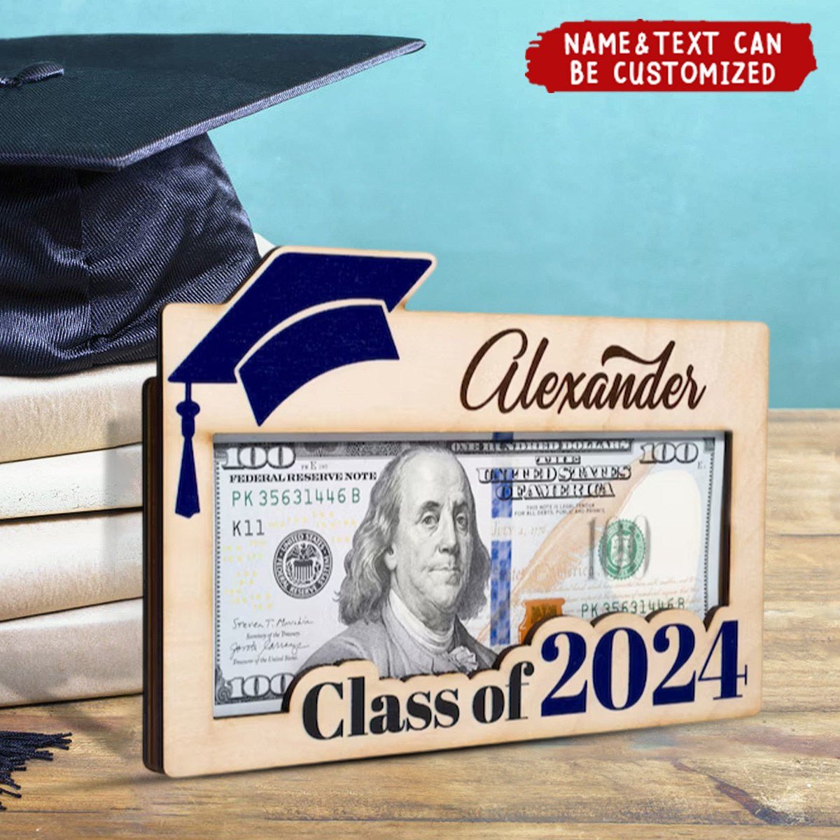 Graduation Money Holder Personalized Graduation Gift - Canvasgiftco