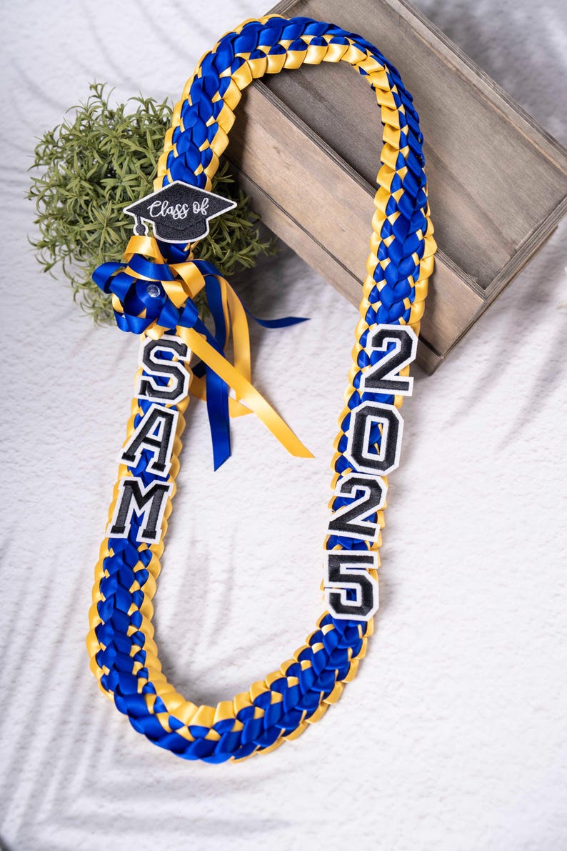 Personalized Graduation Braided Ribbon - Canvasgiftco