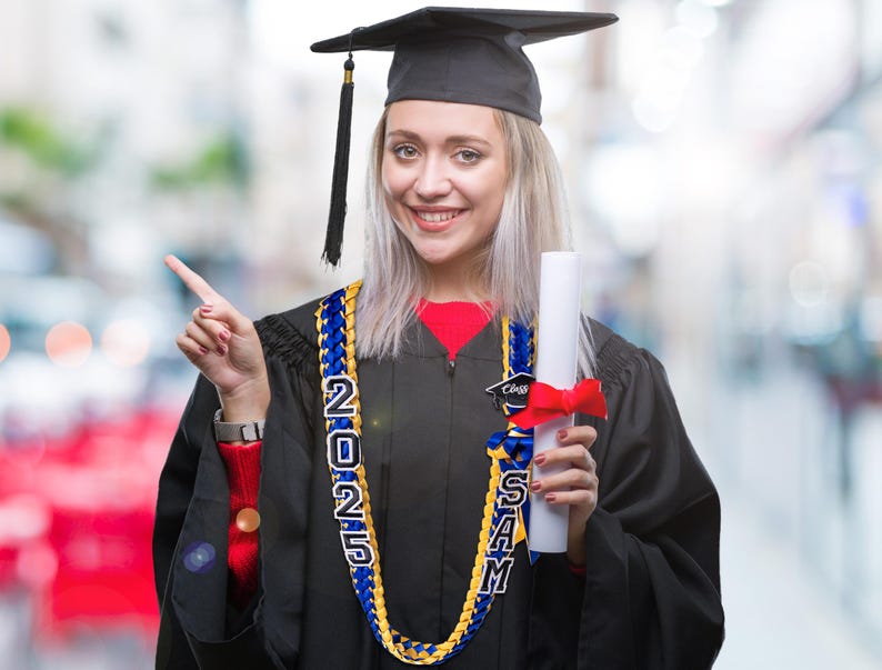 Personalized Graduation Braided Ribbon - Canvasgiftco