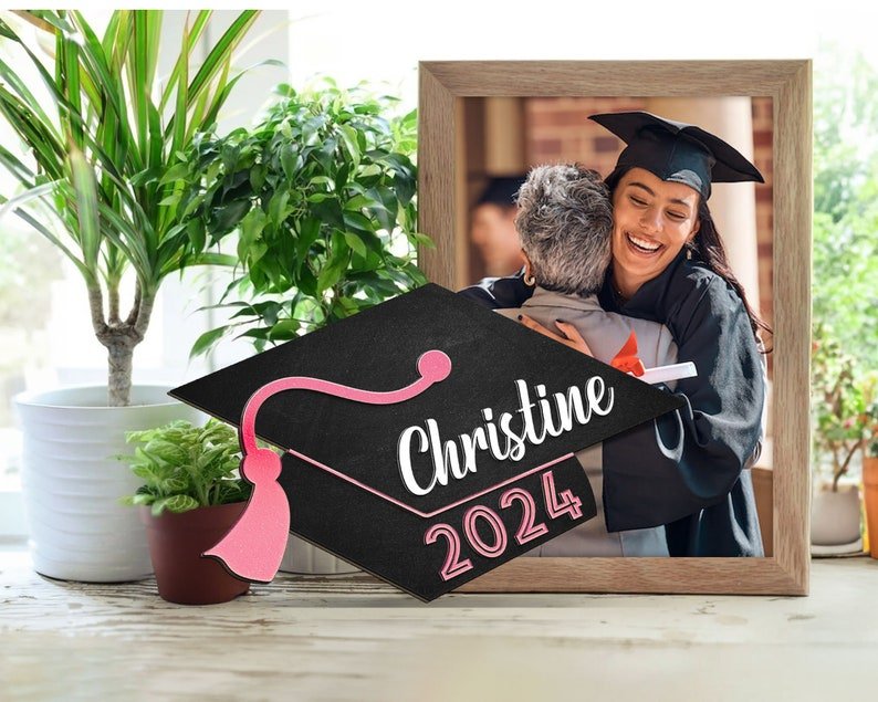 Personalized Graduation Cap Plaque Decoration - Canvasgiftco