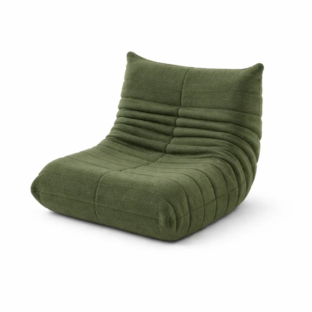 Chaise de méditation et relaxation pliable, coussin de sol confortable