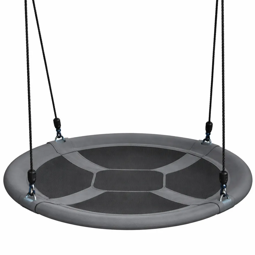 Grande Balancelle Nid d'Oiseau pour Enfants Extérieur, Hauteur Ajustable, Capacité 120 kg