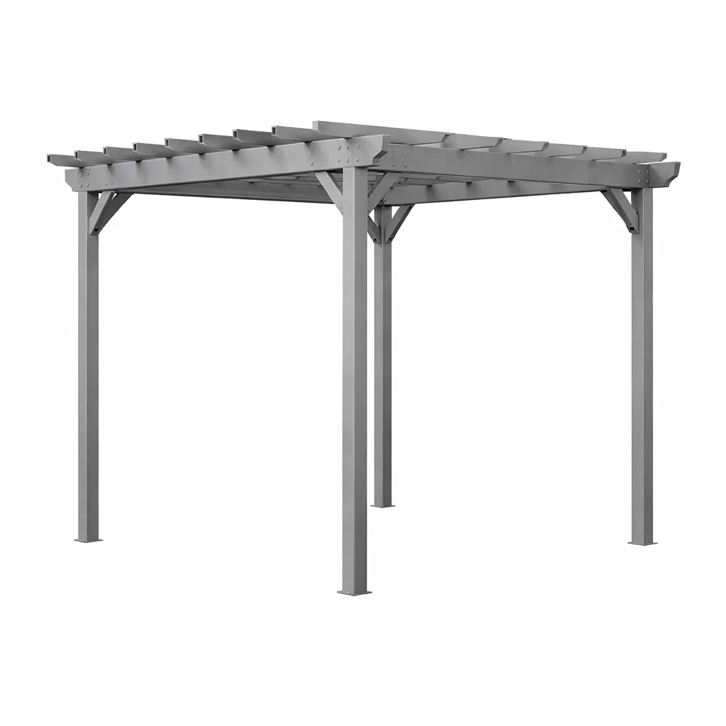 Aluminium Pergola Grau