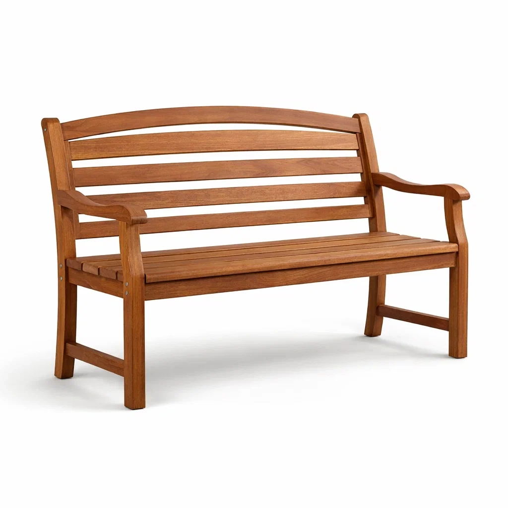 Sitzbank Akazienholz Braun