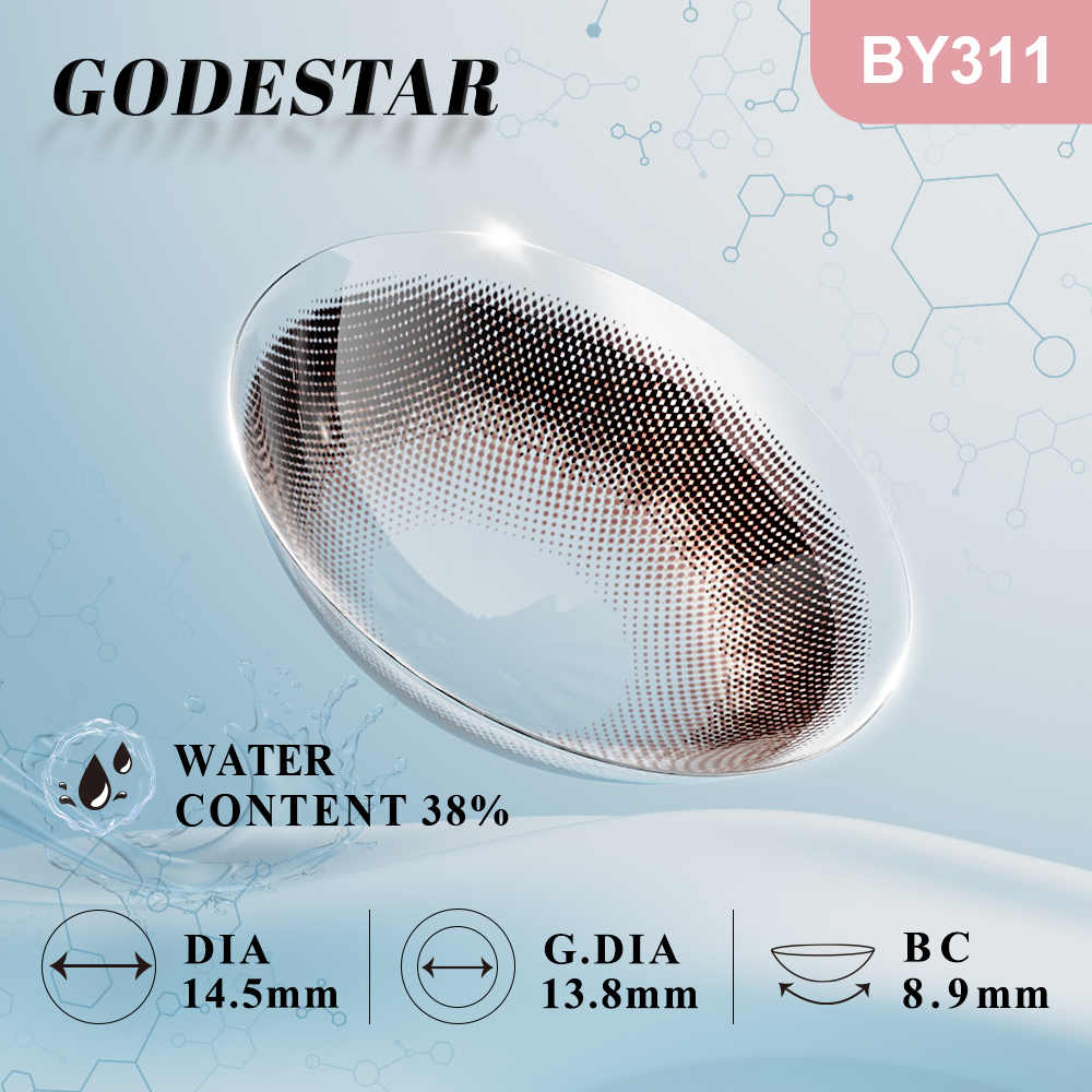 MIIEMO Sakura Pink Colored Contacts (6 Months)