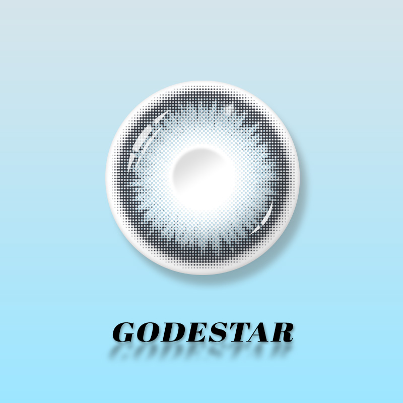 MIIEMO Glacier Blue Colored Contacts (6 Months)