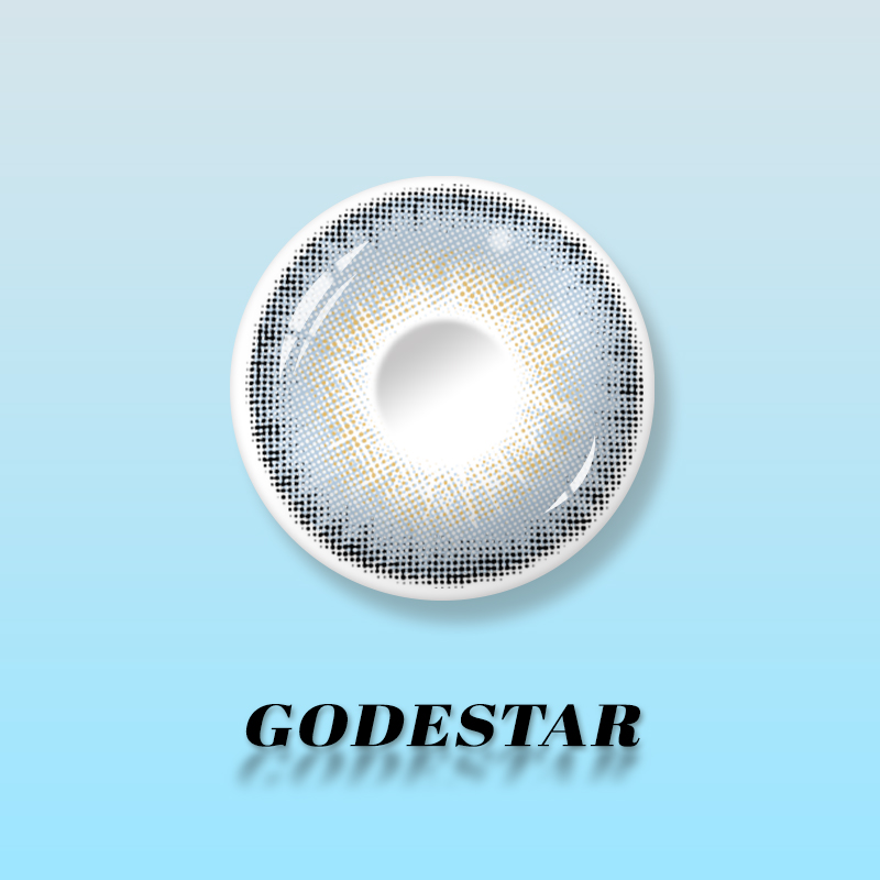 MIIEMO Deep Sea Blue Colored Contacts (6 Months)