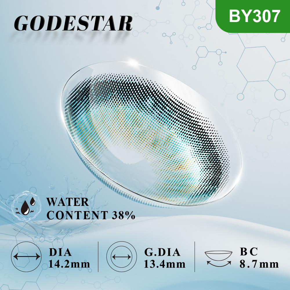 MIIEMO Forest Green Colored Contacts (6 Months)