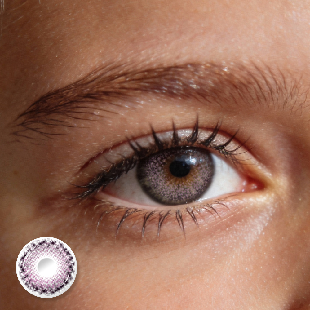 MIIEMO Lavender Violet Colored Contacts (6 Months)