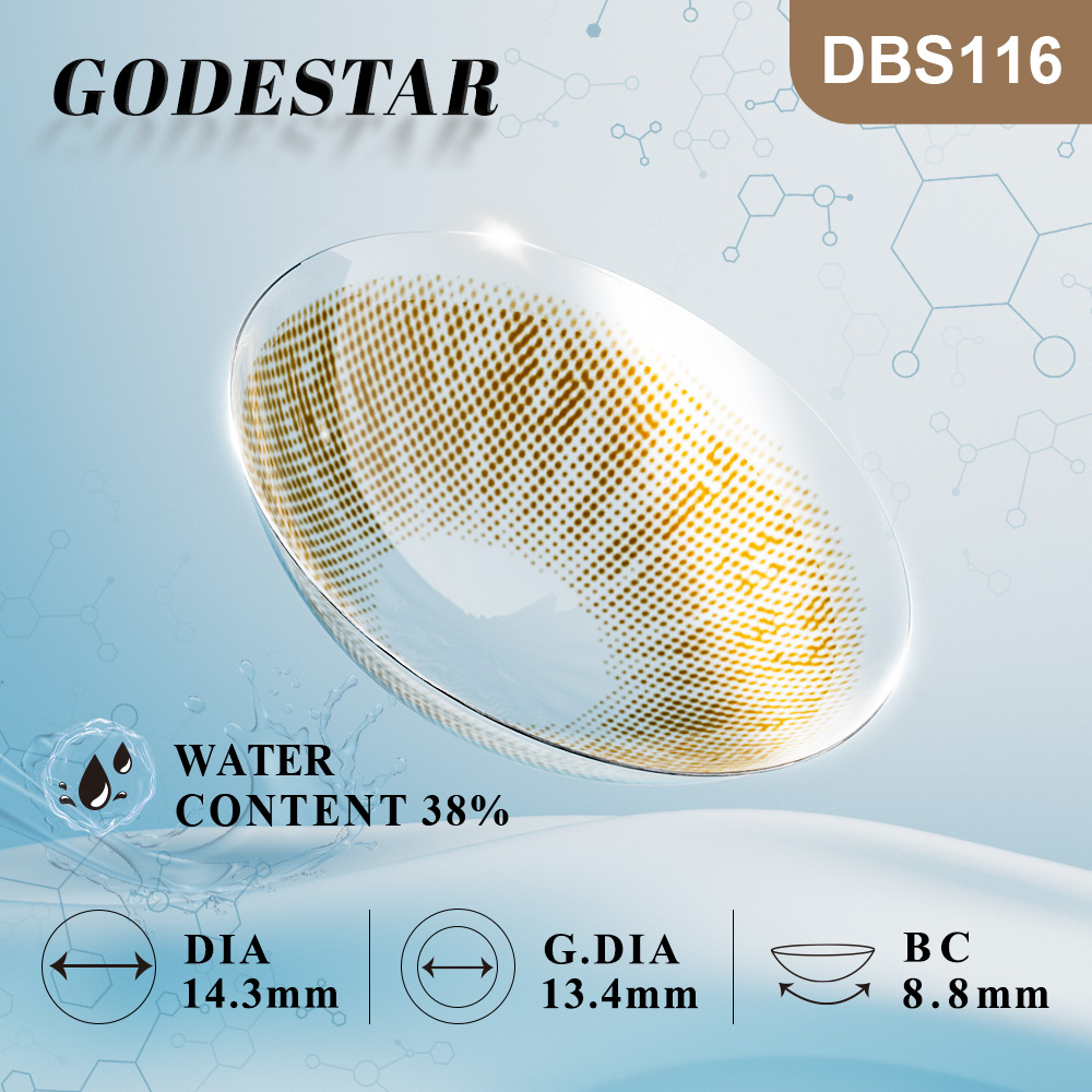 MIIEMO Cocoa Brown Colored Contacts (6 Months)