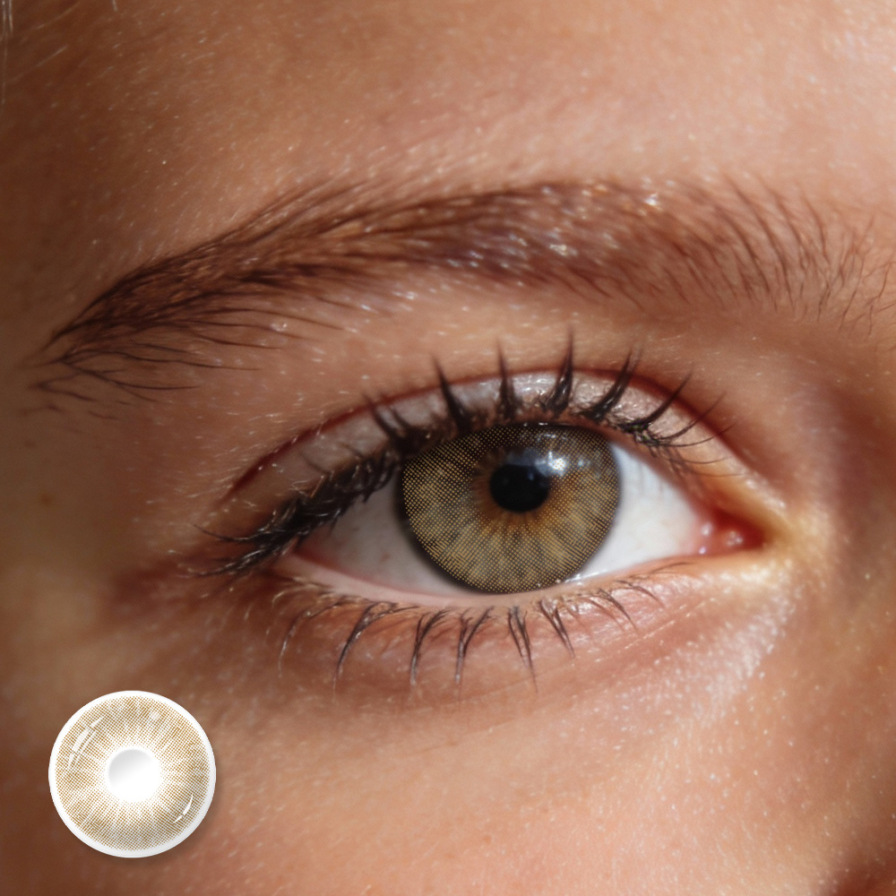 MIIEMO Cocoa Brown Colored Contacts (6 Months)