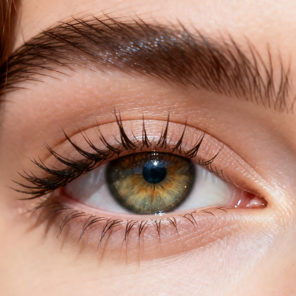 Godestar Horizon Dusk Colored Contacts – Soft Grayish Brown Lenses for Dark Eyes | 6 Months Wear