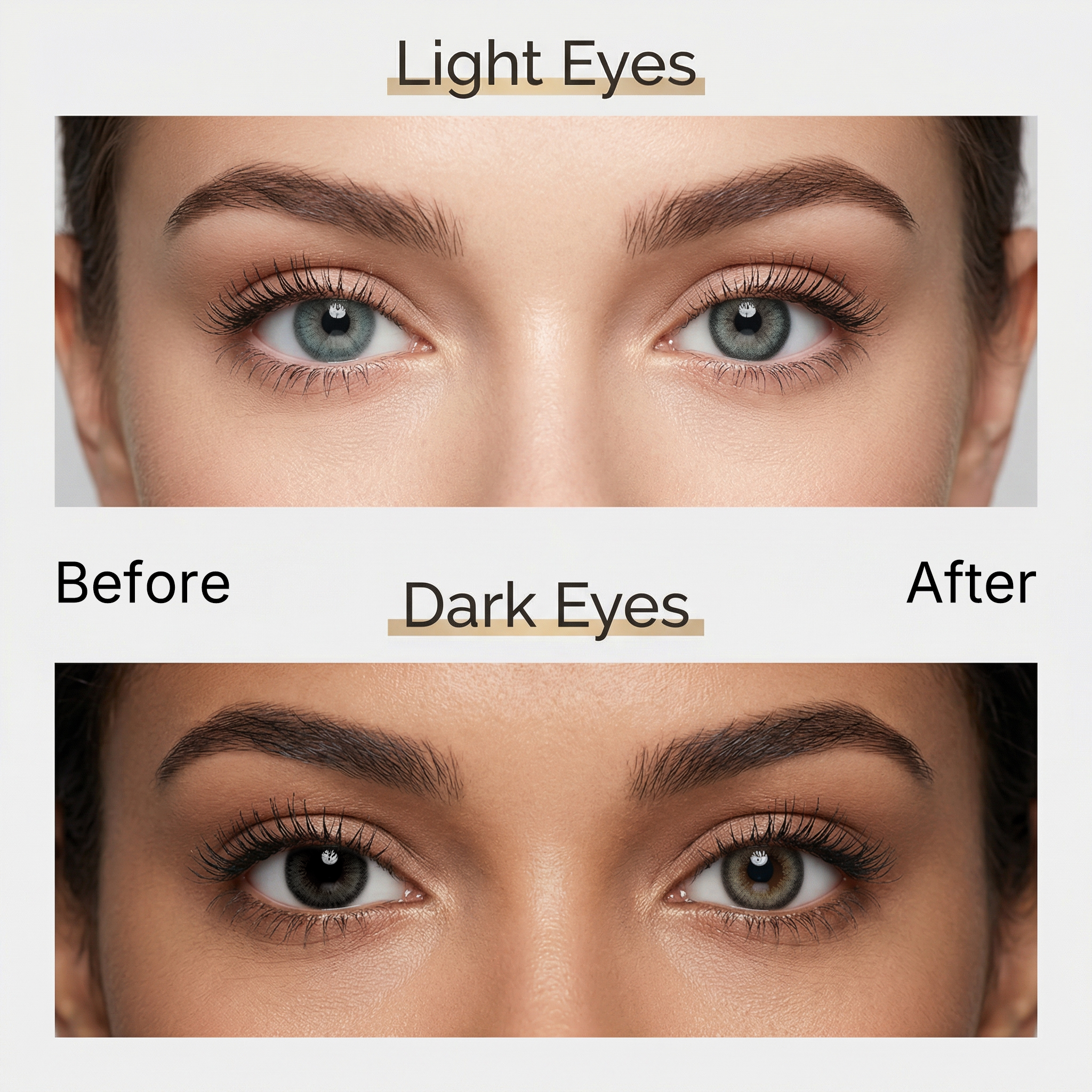 Godestar Soft Gray Black Contacts – 6 Months