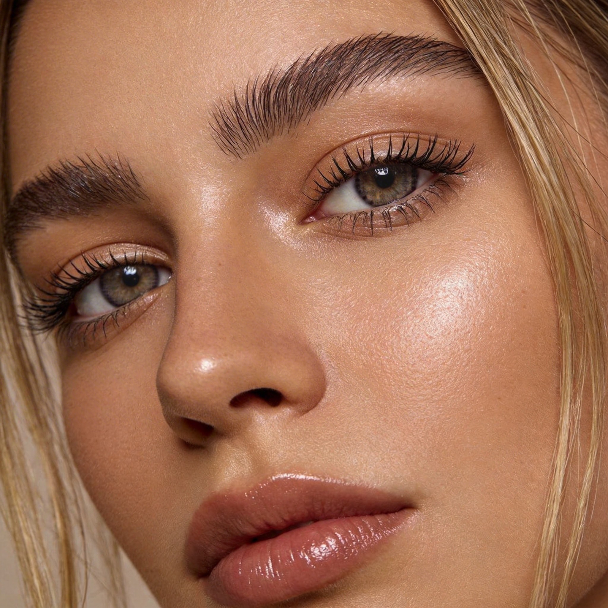 Godestar Velvet Cocoa Colored Contacts – Natural Muted Chocolate Lenses for Dark Eyes | 6 Months Wear