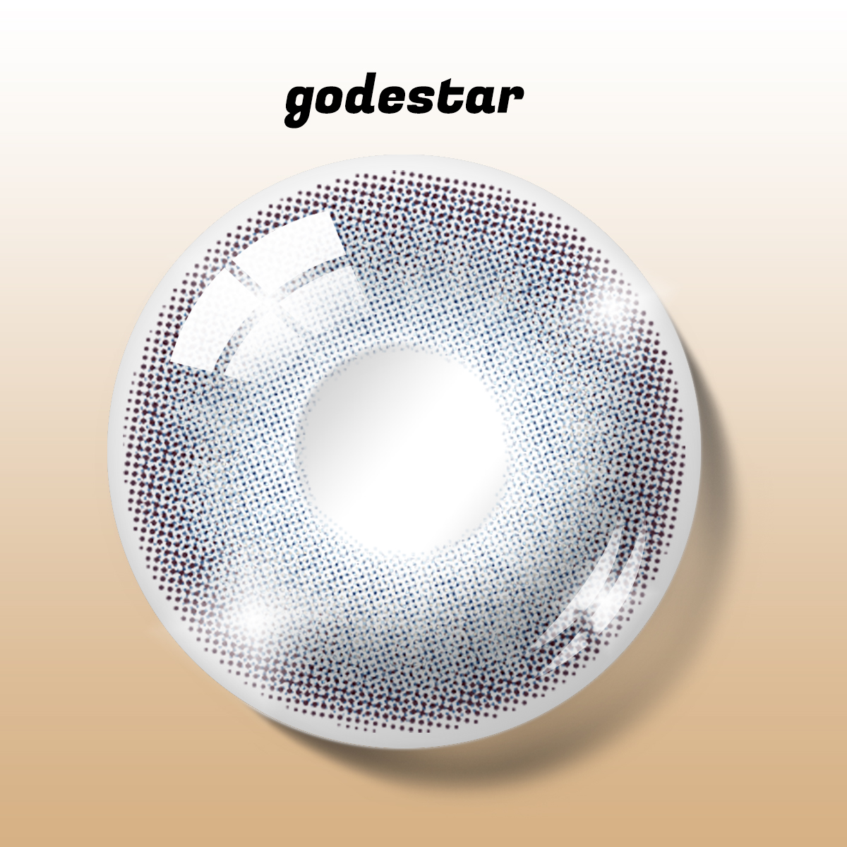 Godestar Cool Ash Gray Contacts – 6 Months