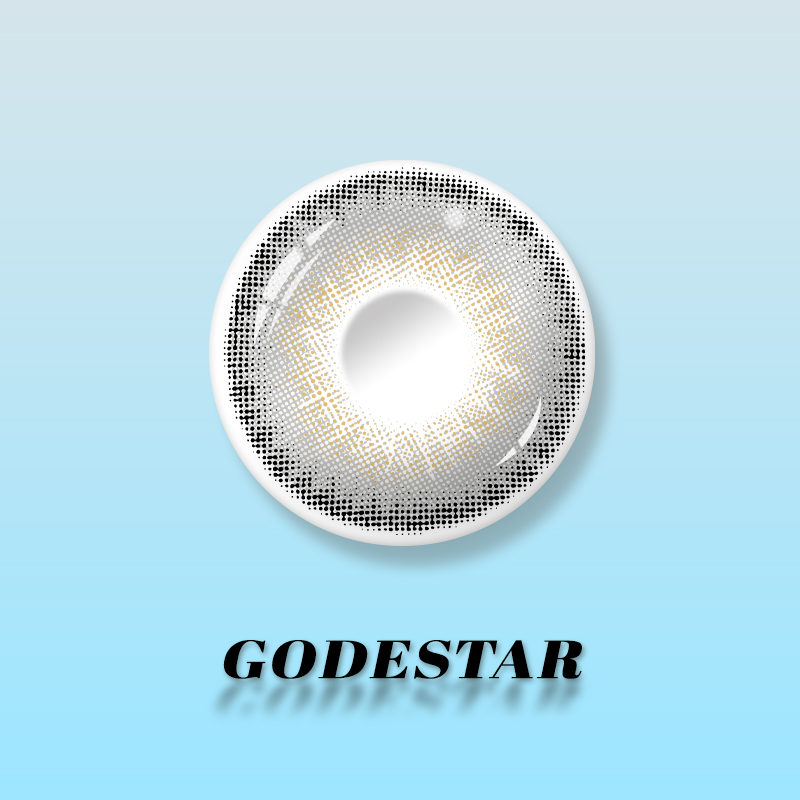 MIIEMO Pearl Grey Colored Contacts (6 Months)