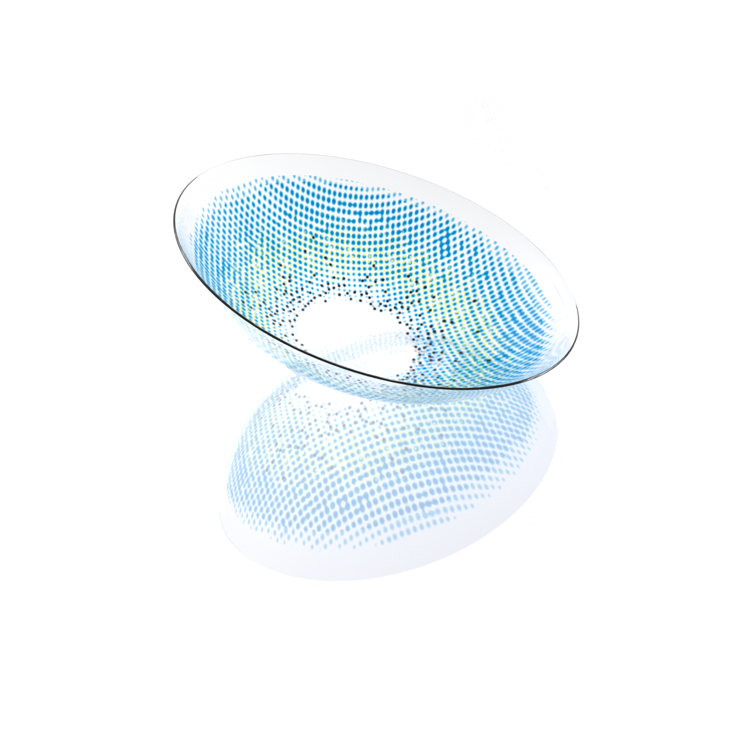 Blue Colored Contacts