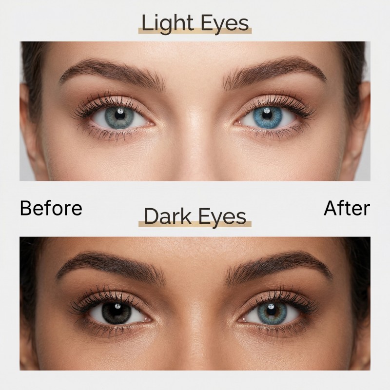 MIIEMO Natural Blue Contacts – Fresh, Clear & Naturally Bright Blue Eyes | 6 Month Wear