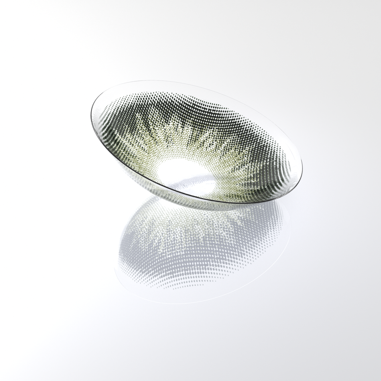 Godestar Mossy Hazel Contact Lenses | Warm Olive Green Brown | 6-Month Wear