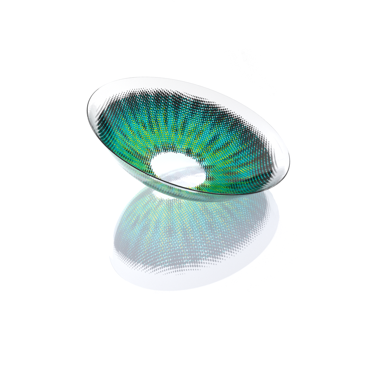 Green Colored Contacts