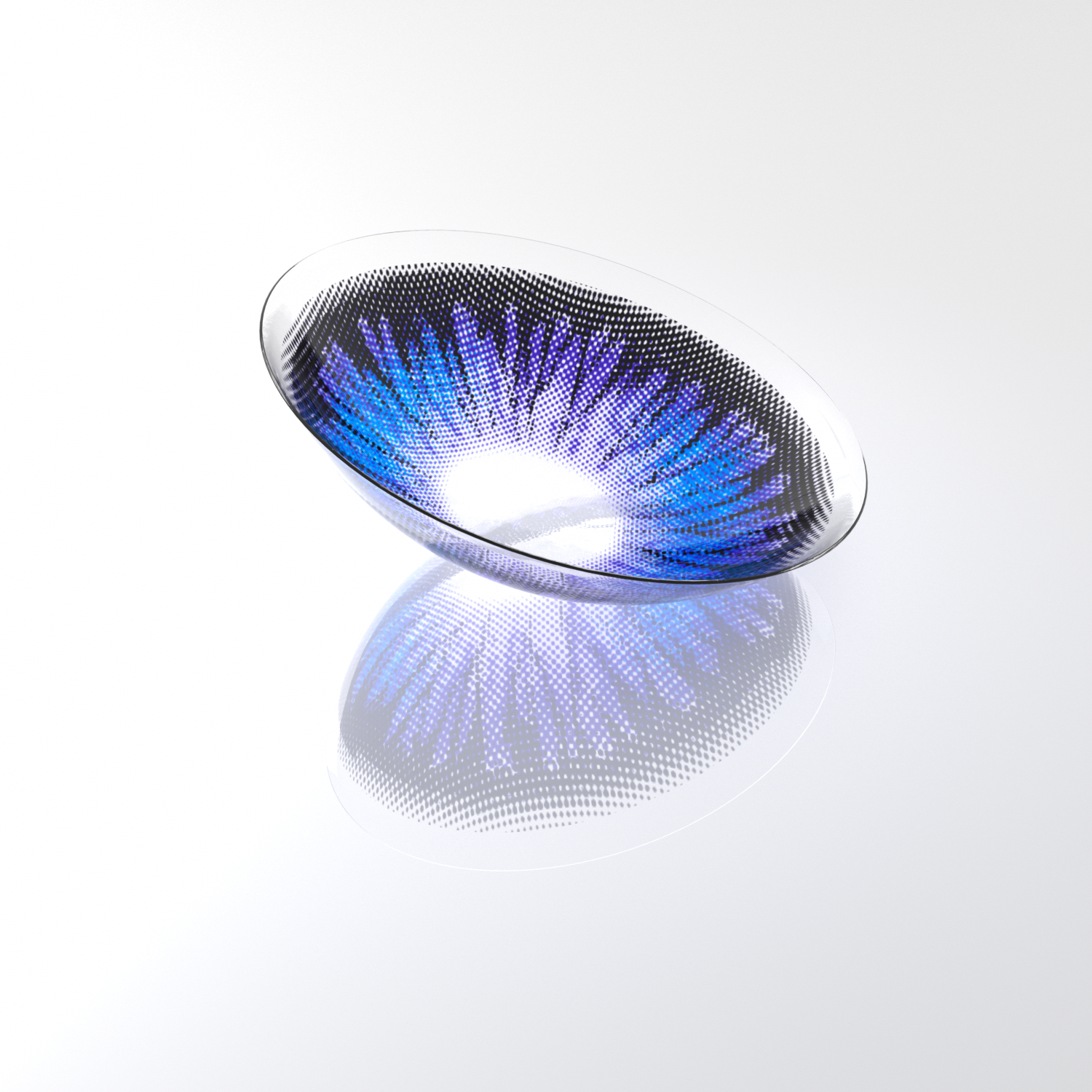 Godestar Nebula Violet Blue Contacts – Stunning Purple-Blue Gradient, 6 Months