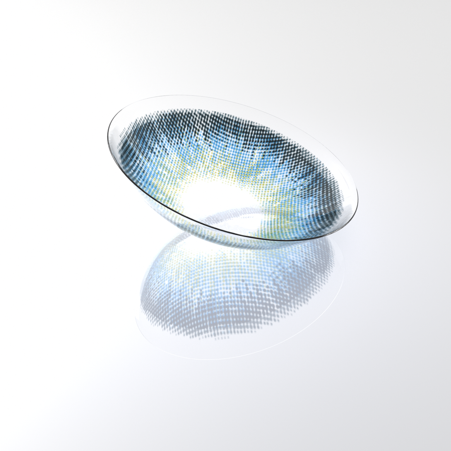 Godestar Glacier Green 6-Month Wear Colored Contact Lenses