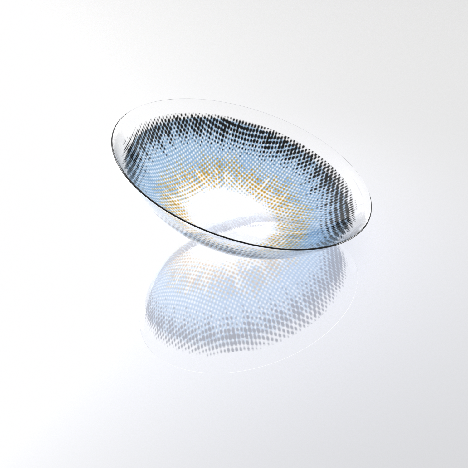 MIIEMO Deep Sea Blue Colored Contacts (6 Months)