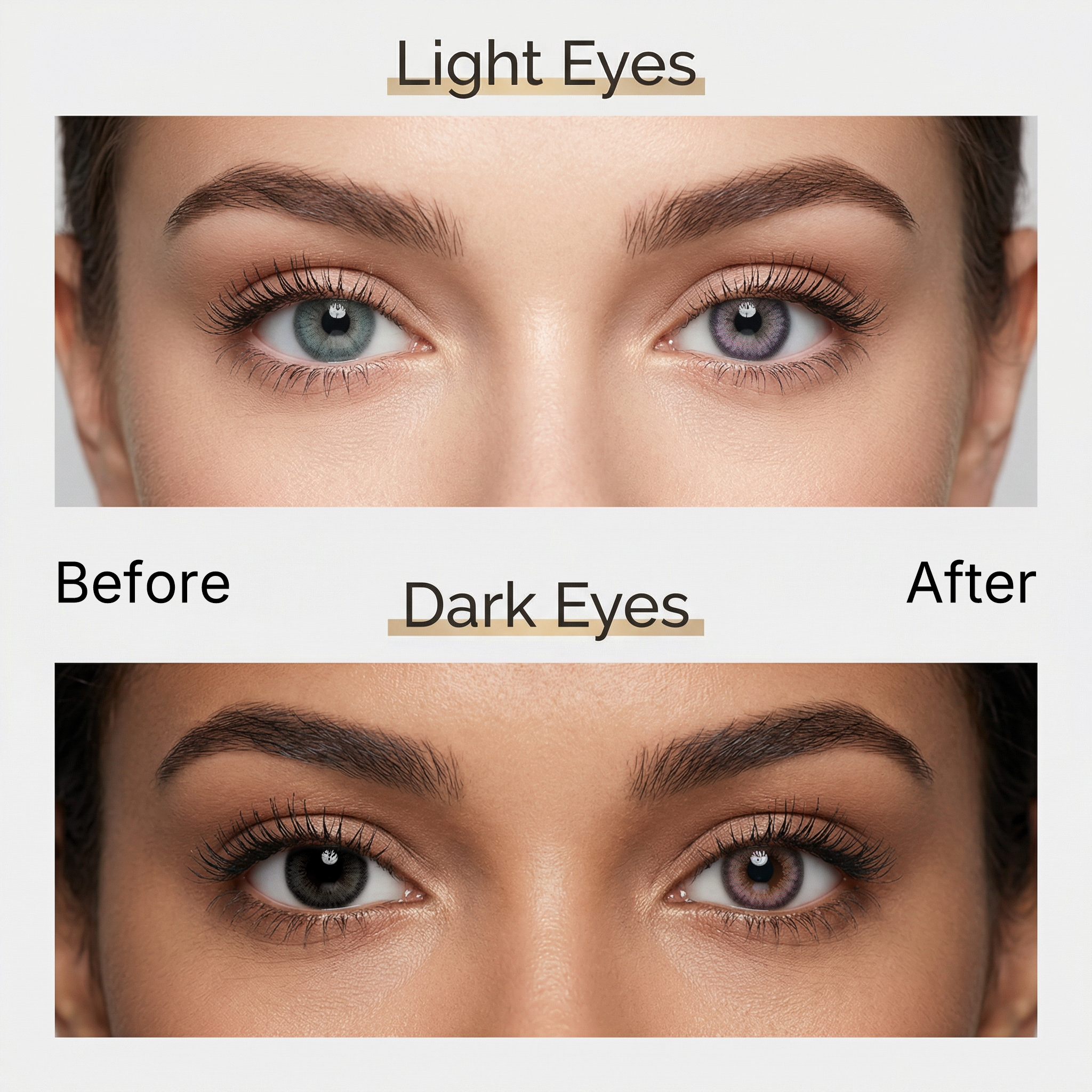 MIIEMO Lavender Violet Colored Contacts (6 Months)
