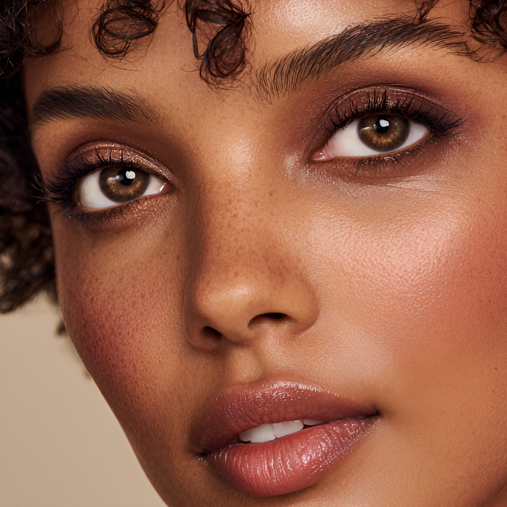 Godestar Radiant Brown Colored Contact Lenses | Natural Brown Contacts for Dark Eyes | 6 Months