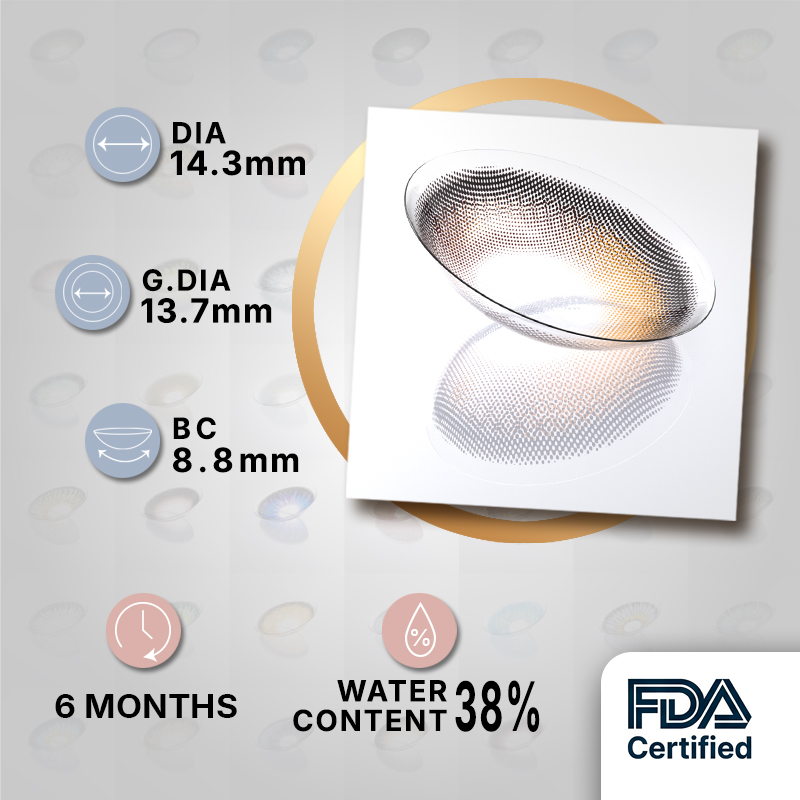 Godsun Caramel Glow | Warm Brown Gradient | 6 Months