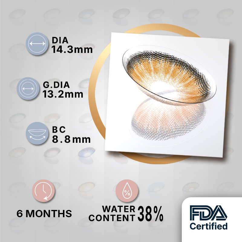 godestar Butterscotch Ray | Warm Honey Amber | 6 Months