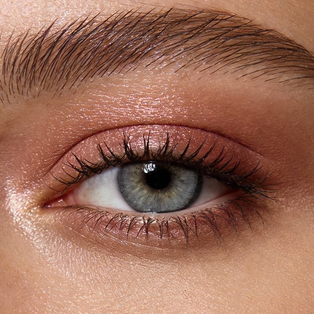 MIIEMO Pearl Grey Colored Contacts (6 Months)