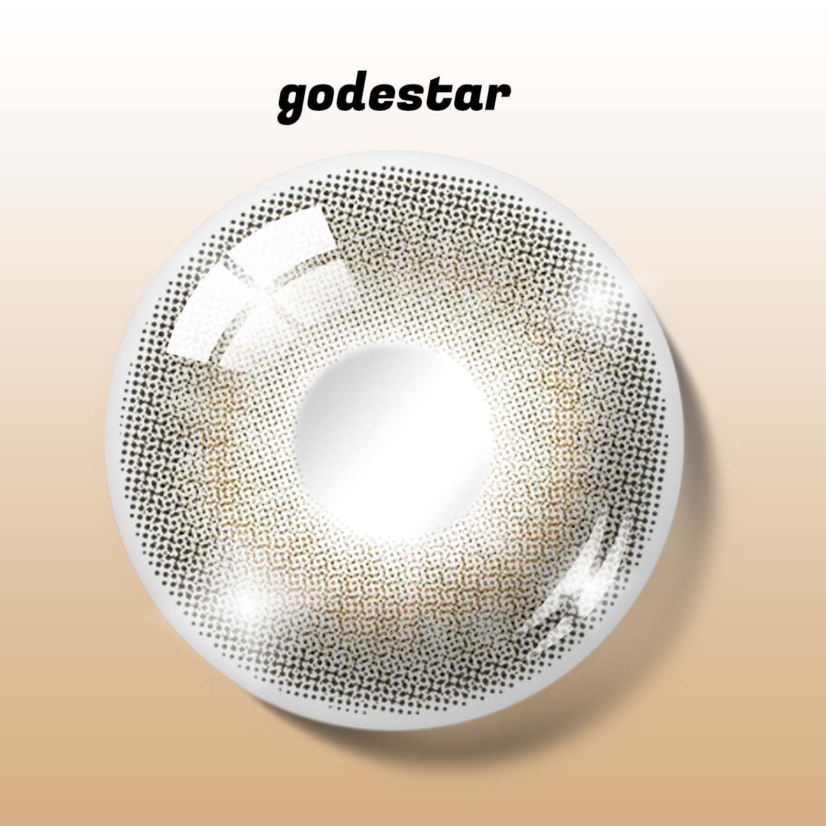 Godestar Jade Dew Colored Contacts – Soft Green Lenses for Dark Eyes | 6 Months Wear