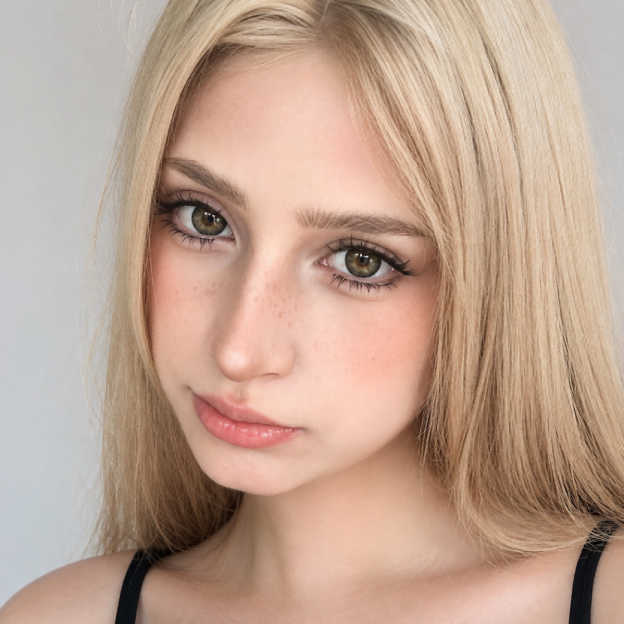 godestar classic brown colored contacts natural brown eye look