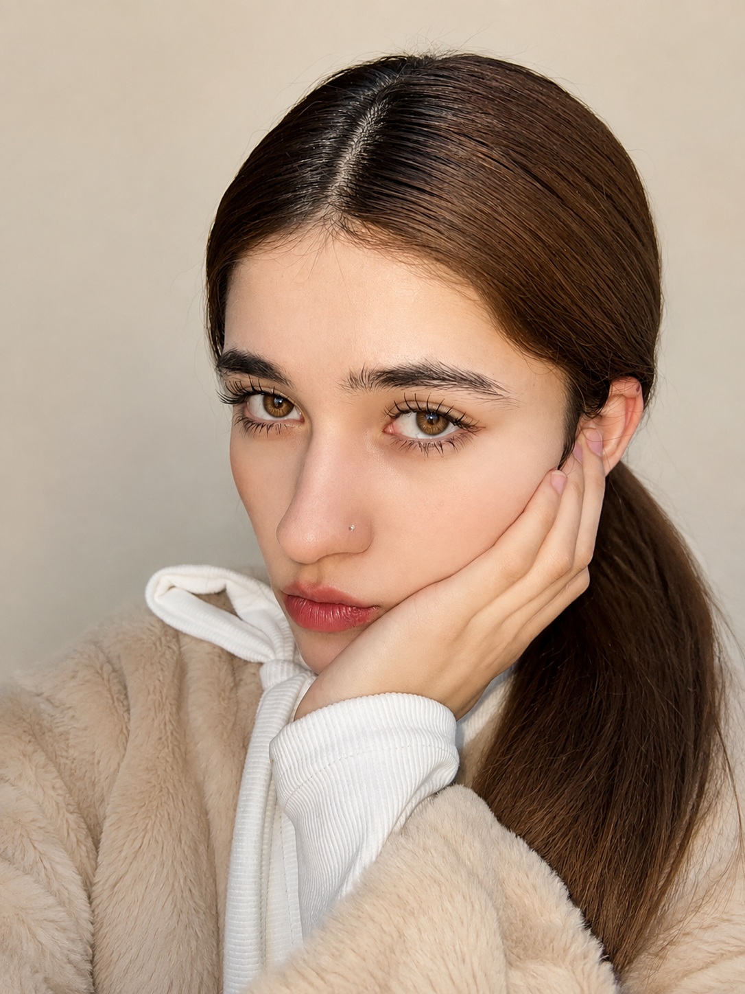 Godestar Cozy Hazel Plaid Colored Contact Lenses | Natural Warm-Toned Eye Enhancement, 6-Month Wear