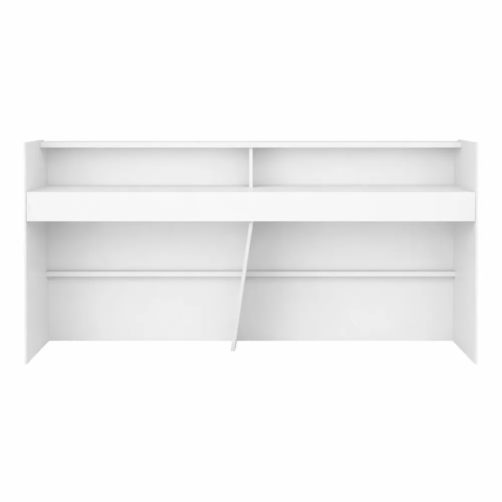 Bancone Reception Spazioso con Protezione Privacy