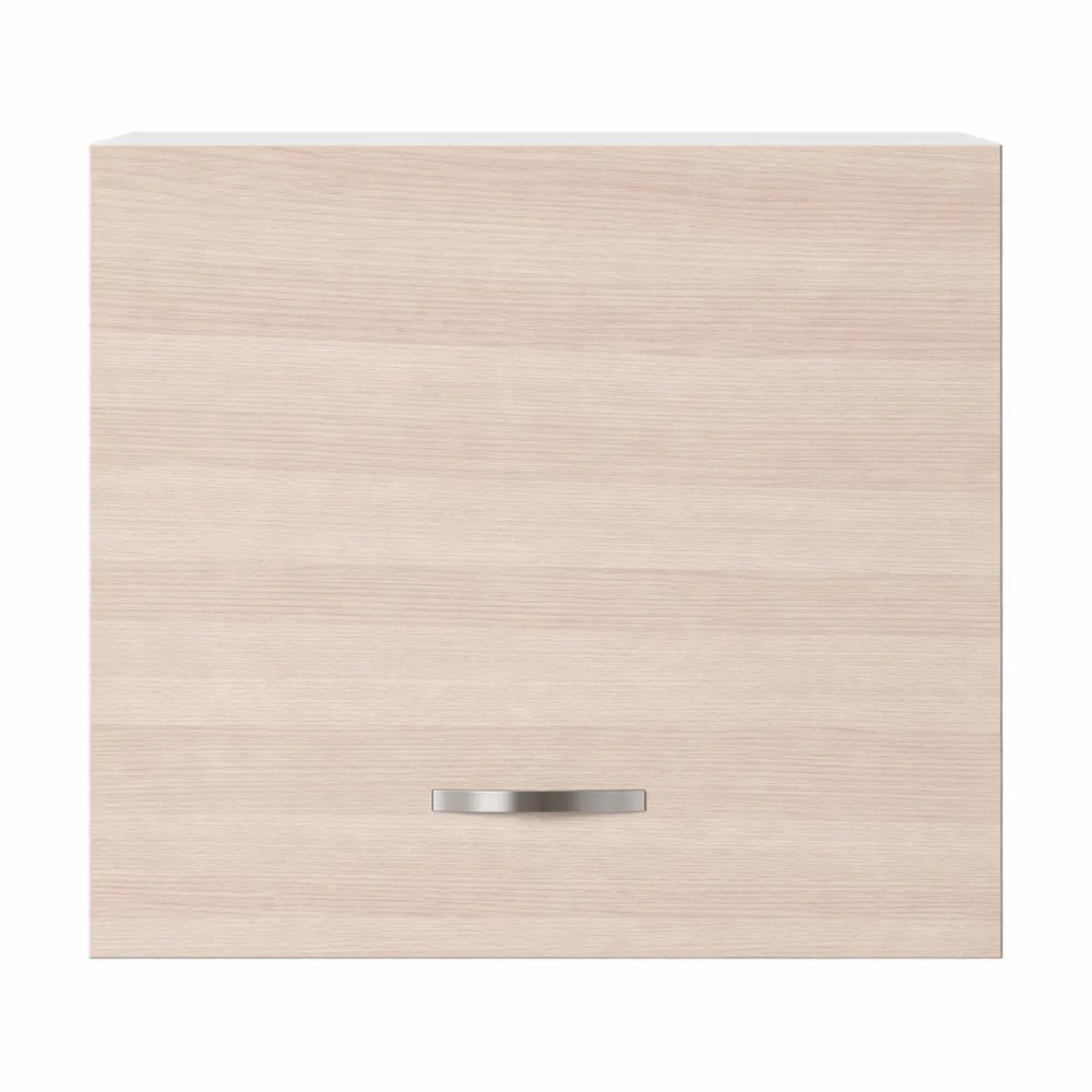 Pensile da cucina spazioso con armadietto multiuso a ribalta in legno