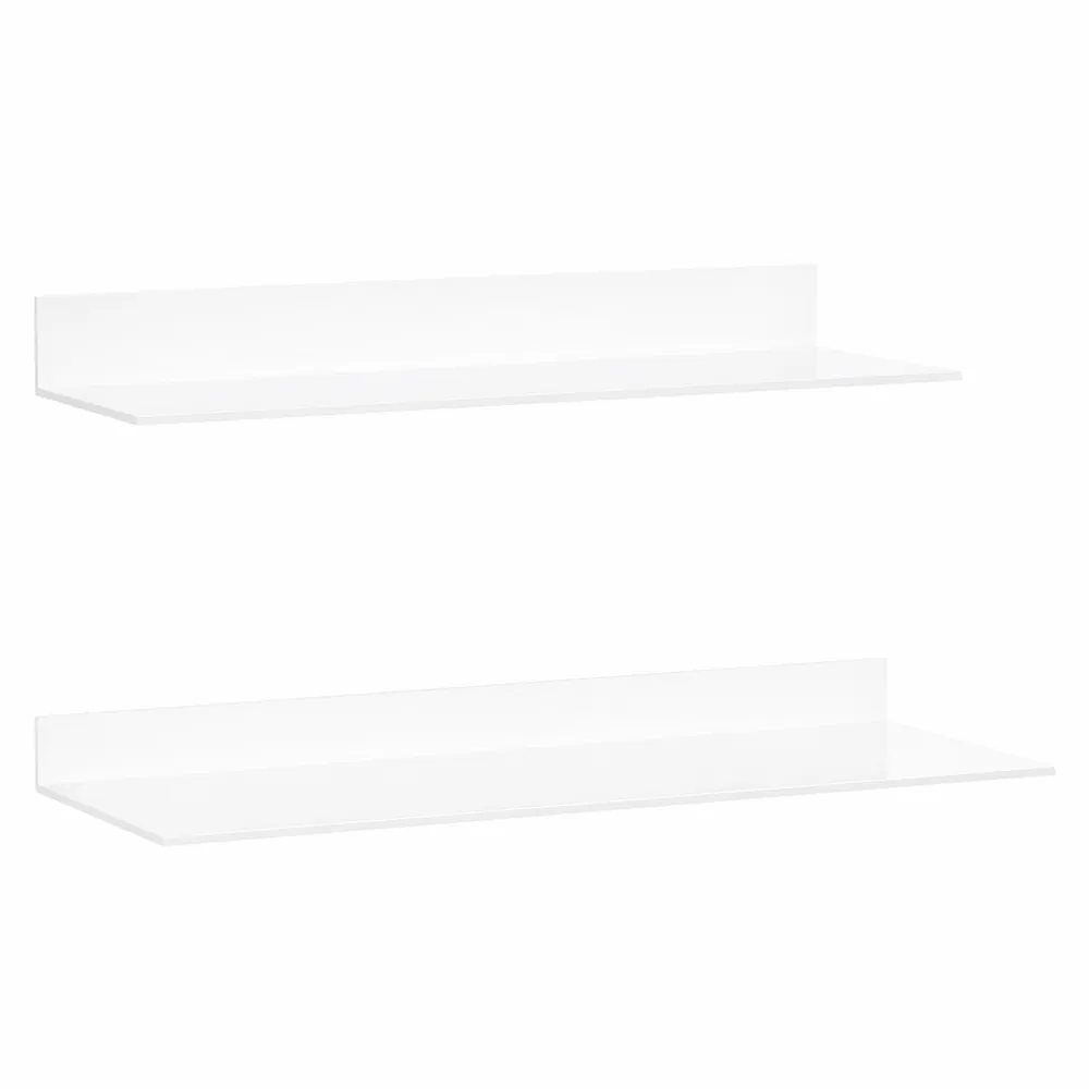 Mensole in acrilico 60 cm per organizzazione e decorazione