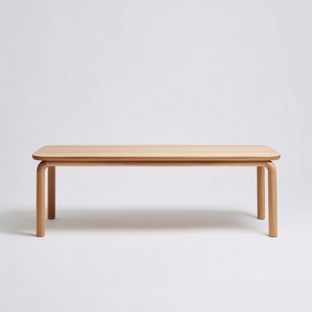 Esszimmertische Holzoptik 150X65X72 Cm Hellbraun Rechteckiges Design Für Esszimmer-Nookmymart