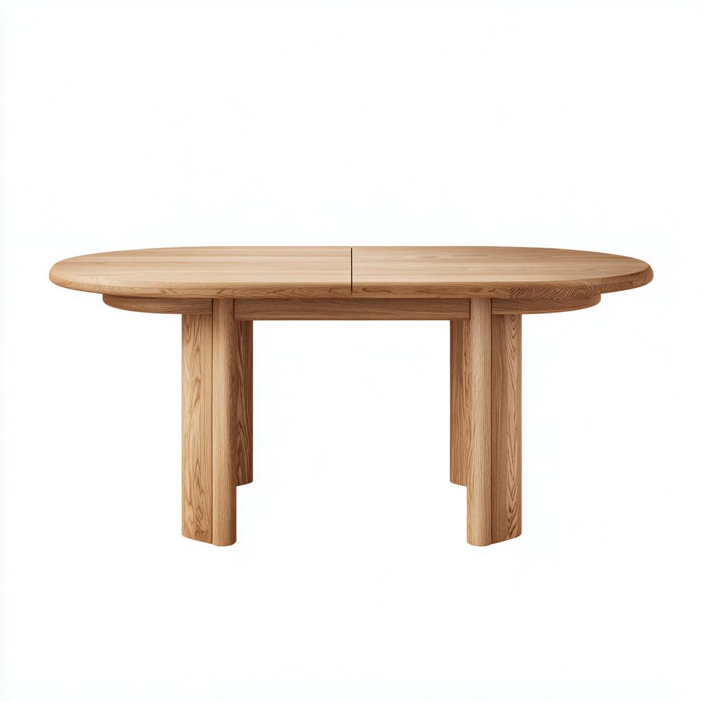 Esszimmertische Holzoptik 190X95X75 Cm Braun Ovales Design Für Esszimmer-Nookmymart