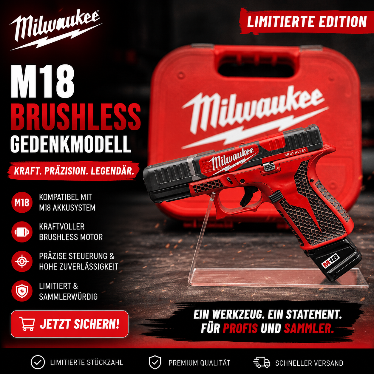 Speciale Collectie-Edition Elektrischer Schraubenzieher