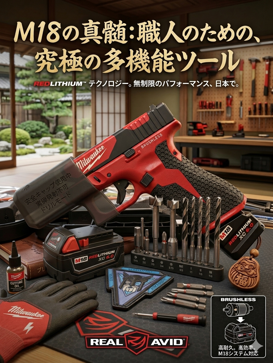 Milwaukee記念エディション電動ドリル