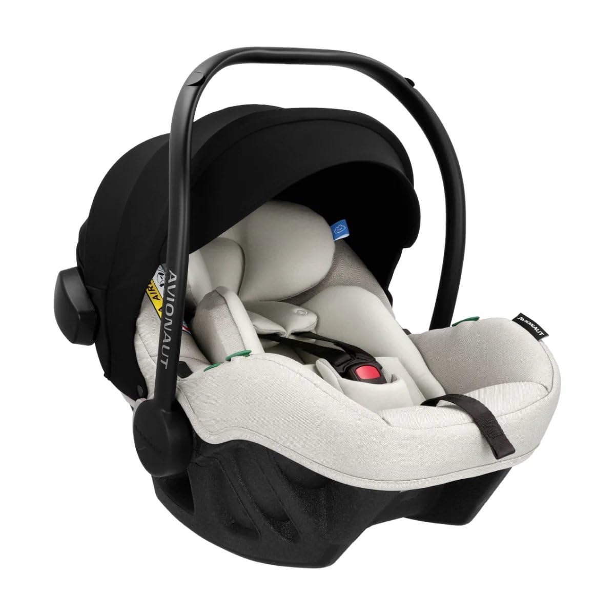 Avionaut Pixel Pro 2.0 C i-Size Babyschale 40-86 cm 0-13 kg ultraleicht 2,5 kg Isofix kompatibel rückwärtsgerichtet Neugeborene Beige-Cozygobay