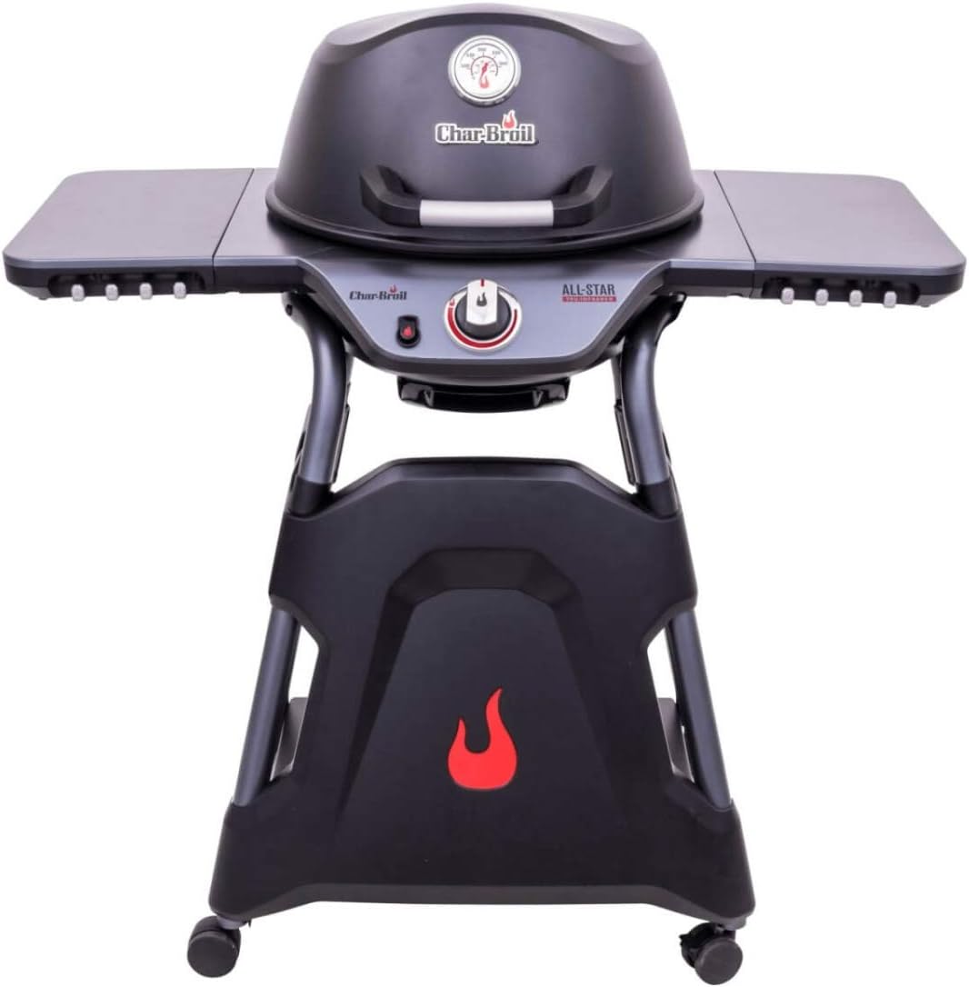 Char-Broil All-Star 120 B Gasgrill BBQ Camping Grill Edelstahl tragbarer Grill für Outdoor und Reisen-Cozygobay