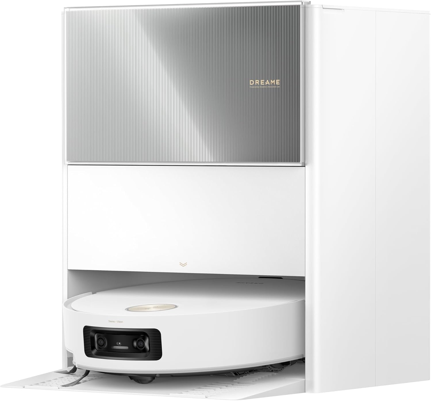 dreame Aqua10 Ultra Roller Complete Saugroboter mit Wischfunktion 30000 Pa Saugkraft Selbstreinigung der Rollen automatisches Entleeren intelligente Sprachsteuerung 8 cm Hindernisfreiheit White-Cozygobay
