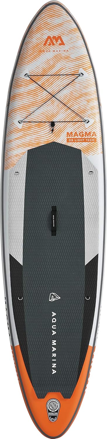 Aqua Marina Magma Advanced All Around iSUP 340 x 84 x 15 cm mit Paddel und Sicherheitsleine, aufblasbares Allround SUP Board für Freizeit und Touring-Cozygobay